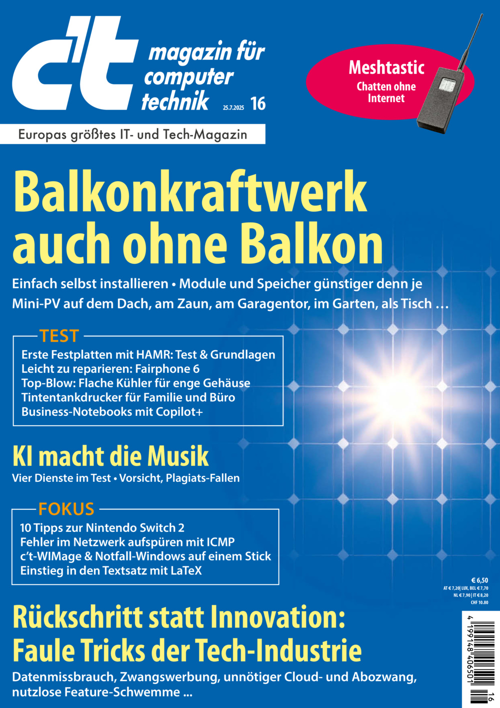 Titelbild 16/2025